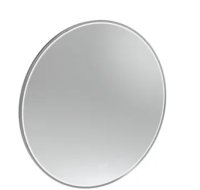 ALDERBURY 1000MM ILLUMINATED CIRCULAR MIRROR CHROME