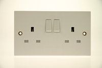 Double Switched Socket 2 Gang