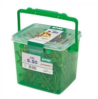 Spax 5x50mm Yellow Pozi Screws Tub 430