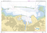 French Chart - 7086 Rade de Cherbourg