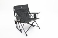 GCI Outdoor Kickback Rocker Spring Action Chair - Dark Charcoal