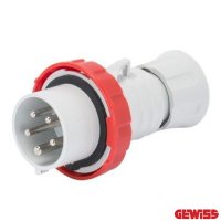 32A 3P+N+E 380V IP67 Plugtop