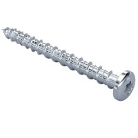 Starturn Countersunk Universal Screw 5mm x 50mm Zinc (Box Qty 200)