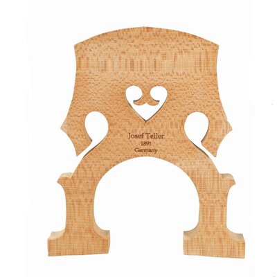 Cello bridge, unfitted Bubenreuth pattern