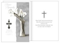 Card - With Sympathy/3 Dimensional   (20751)