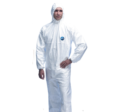 TYVEK Xpert Classic Disposable Coverall c/w Hood