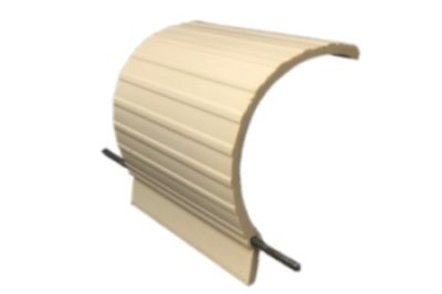 Cable Cover RAL1015 (light beige facade) L = 1,55m