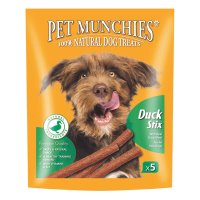 Pet Munchies Duck Stix Dog Treat 10x50gm