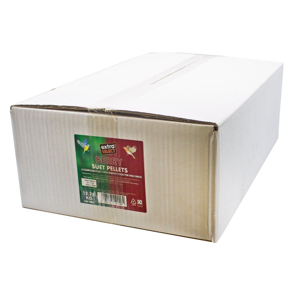 Extra Select Premium Suet Pellets Berry 12.75kg