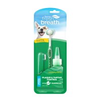 TropiClean Fresh Breath Oral Care Kit - Small / Medium Dogs 59ml