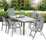 Lifestyle Garden Solana 6 Seater Rectangular Dining Set 2