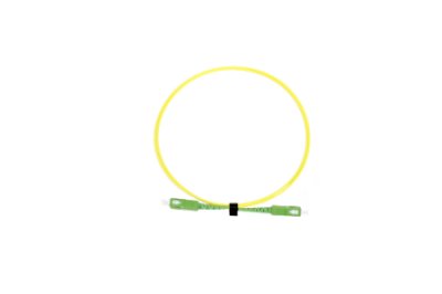 Patchcord SC/APC8&deg;-SC/APC8&deg; Simplex G657A2 1M (1,8mm/Yellow)