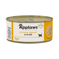 Applaws Cat Can - Chicken Breast Flake in Broth 70g x 24