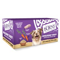 Burns Adult Dog Wholesome Turkey with Carrots & Brown Rice 7x150gm