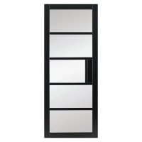 Mayfair Crittall Clear Glass Premium Primed Black