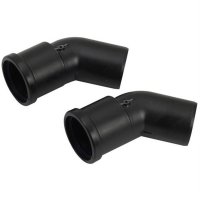 Vaillant 45&deg; Bends for Variable Terminal Kit Black (Pack of 2) 0020219551