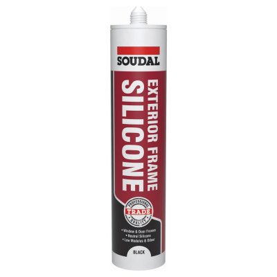 Soudal Trade Exterior Frame Silicone Black 270ml