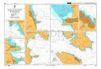 ADMIRALTY Chart - 1683 Plans on the South and East Coasts of Peloponnisos