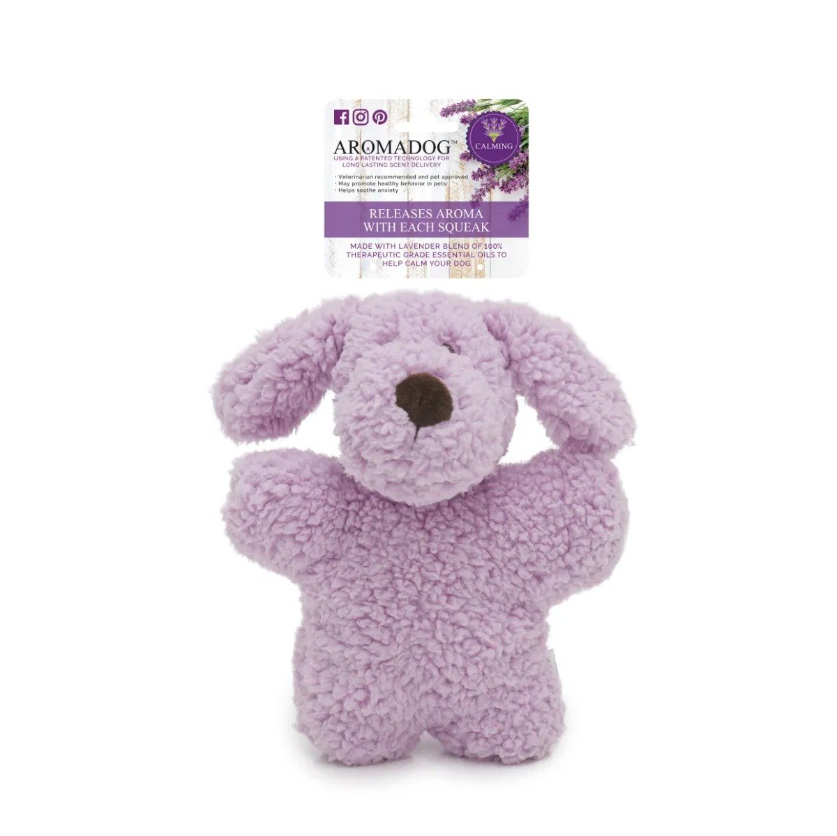 Rosewood 35002 Aromadog Calm Fleece Dog Toy 1x3