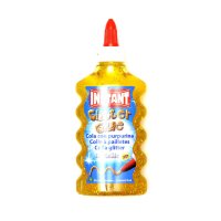 Instant Glitter Glue Yellow (180ml)