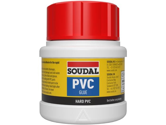 Soudal PVC Glue Adhesive Solvent Cement 100ml 168543