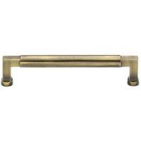 C0312-160-AT - Heritage Brass Cabinet Pull Bauhaus Design 160mm CTC Antique Brass Finish