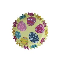 CUPCAKE CASES FOIL LINED -EASTER EGGS STD.30PK