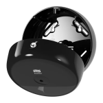 Tork SmartOne&reg; Mini Toilet Paper Roll Dispenser Black T9 681008 open