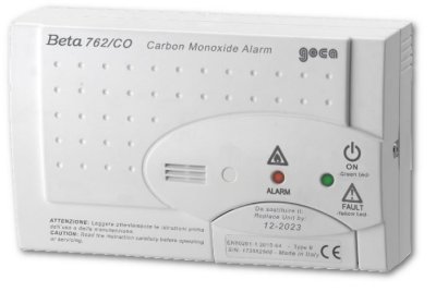 Detector CO Lithium batterij 3V - 1400 mAh