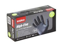 Esko High Five Industrial Black Nitrile Glove