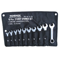 PJ01128 10pce Stubby Spanner Set