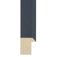 Black Open Grain Single Rebate