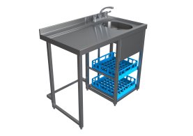 Glasswash Stations