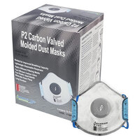 Disposable Molded P2V Dust Mask with Active Carbon Filter &ndash; Box of 10