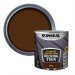 Ronseal Ultimate Protection Deck Stain Walnut 2.5L & Swatch