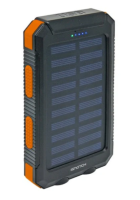 Power Bank With Solar Energy 8000MA 2 USB