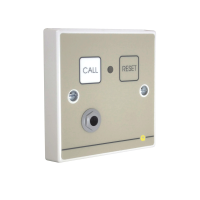 C-TEC Quantec Call Point with reset button c/w Remote Socket