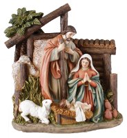 Nativity Set/Resin/Holy Family/6 1/2 inch   (89574)