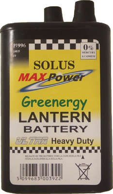 SOLUS G4R25 LANTERN BATTERIES 6X1