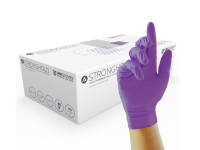 Disposable Stronghold+ Extended Cuff Glove Purple (Case of 100) 