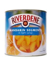 Mandarin Segments in Syrup Riverdene 6x3kg