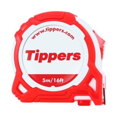 Tippers 5m x 25mm Tape Measure