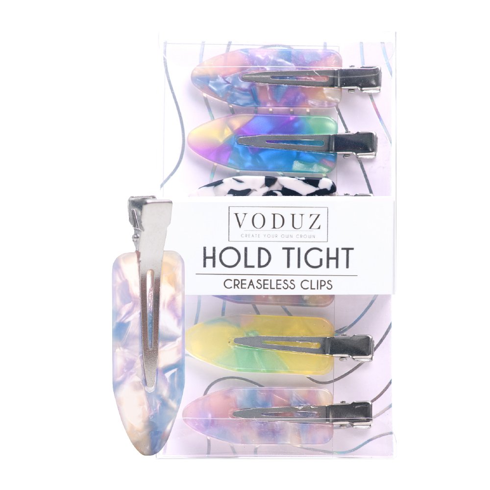 Voduz Hold Tight Black Creaseless Clips 6 Pack B