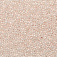 Pearlised Sugar Balls Ivory - 2mm