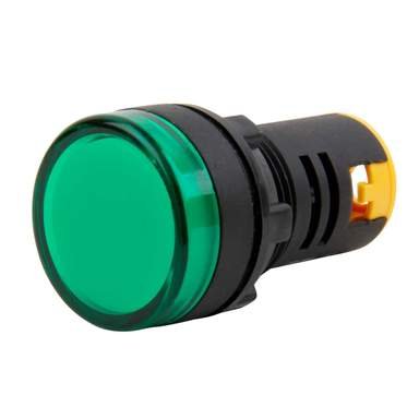 110V Green LED Signal Lamp