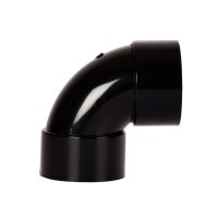 Davant 92.5&Oslash; Swept Bend 50mm Black PWSB50B