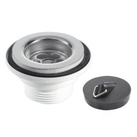McAlpine BSW1P 1 1/4" Basin Waste with 60mm Flange
