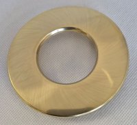Brushed brass trim for ruby downlight