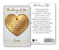 Laminated Leaflet/Thinking Of You (71836)