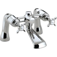 Bristan 1901 Bath Filler with Ceramic Disc Valves Chrome N BF C CD